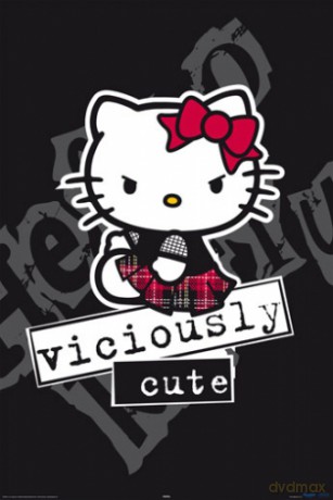 Hello Kitty (Vicously Cute) [PLAKAT]