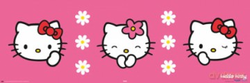 Hello Kitty 3 (Krajobraz) [PLAKAT]
