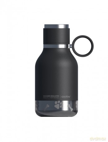 ASOBU - Stainless Steel Bowl Bottle - Black