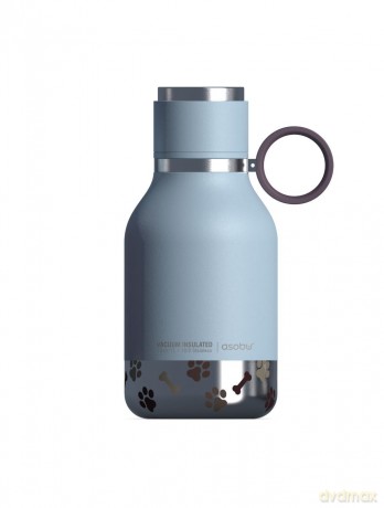 ASOBU - Stainless Steel Bowl Bottle - Blue