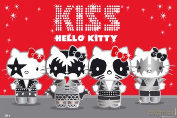 Hello Kitty Kiss Band (German Customers Only) [PLAKAT]