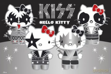 Hello Kitty Kiss Group - No Germany [PLAKAT]