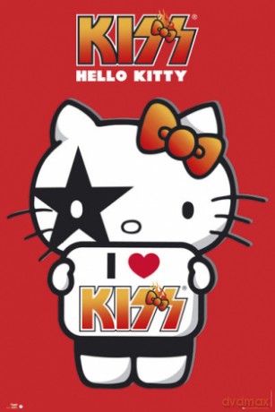 Hello Kitty Kiss I Love - No Germany [PLAKAT]