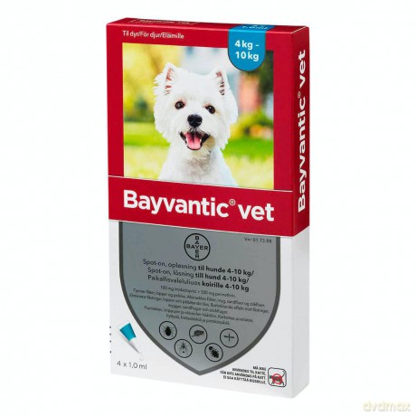 Bayvantic Vet. - Bayvantic Vet. For dogs 4-10 kg