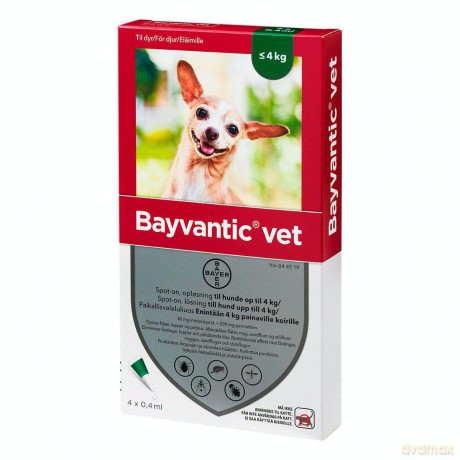 Bayvantic Vet. - Bayvantic Vet. For dogs under 4 kg