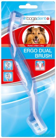 Bogadent - Ergo Dual brush dog 1pc