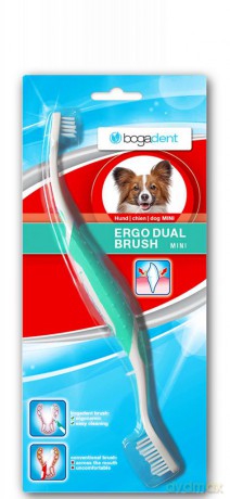 BogaDent - Ergo Dual Brush Dog Mini 1pc