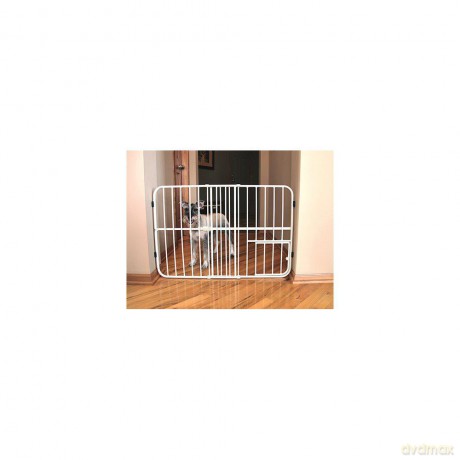 Carlson - Gate Tuffy Extentable With Door 61x66-107cm