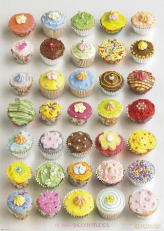 Howard Shooter (Cupcakes) [PLAKAT]