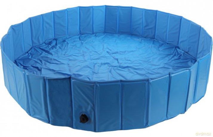 Flamingo - Doggy Splash Pool Blue L - 160x30 cm (540058510926)
