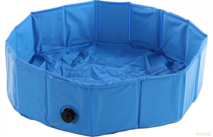 Flamingo - Doggy Splash Pool Blue S 80x20cm