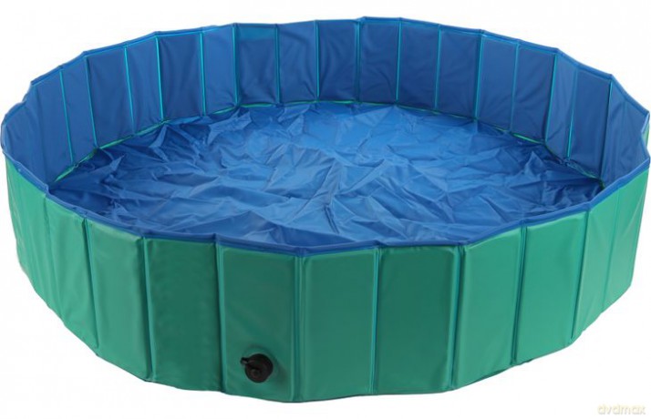 Flamingo - Doggy Splash Pool Green/Blue L 160X30cm