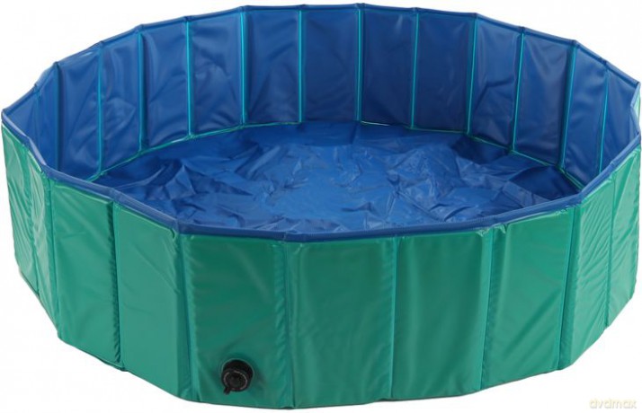 Flamingo - Doggy Splash Pool Green/Blue M - 120X30cm (540058500218)