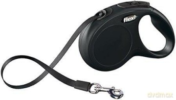 Flexi - New Classic M 5M Leash Tape Black Max 25Kg