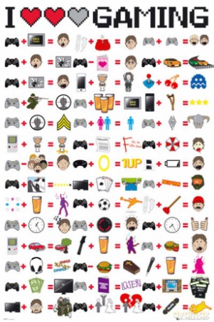 I Love Gaming [PLAKAT]
