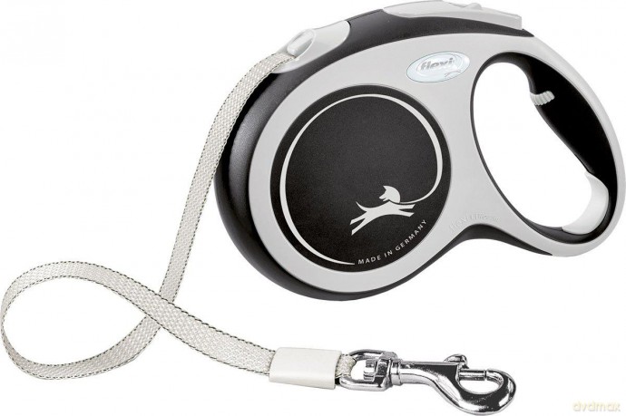 Flexi - New Comfort L 5M Tape Black Max 60Kg