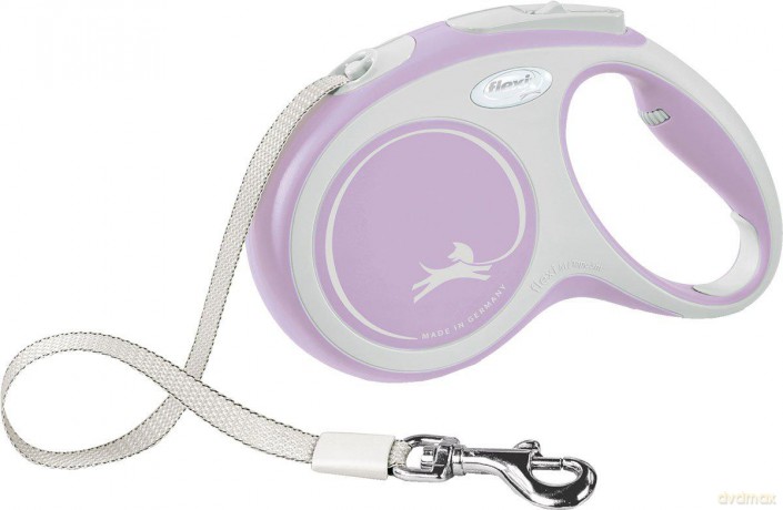 Flexi - New Comfort S 5M Tape Pink Max 15Kg