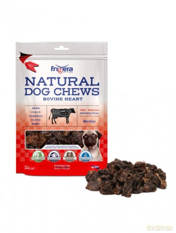 Frigera - Natural Dog Chews Bovine hearts 250g