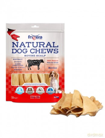 Frigera - Natural Dog Chews Bovine scalp 250g
