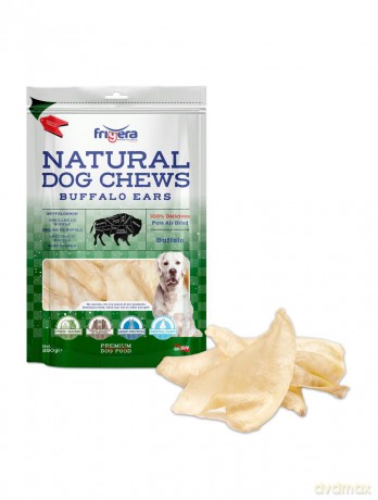 Frigera - Natural Dog Chews Buffalo ears 250g