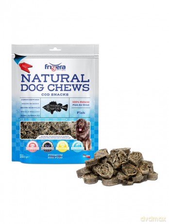 Frigera - Natural Dog Chews Cod snacks 250g