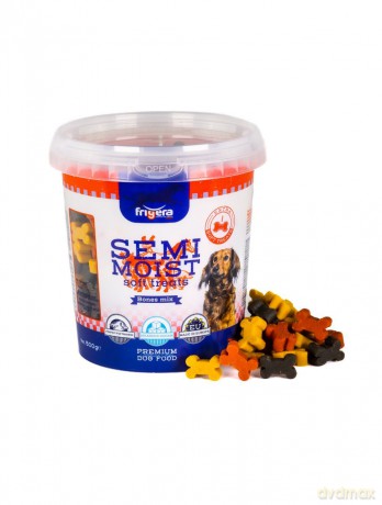 Frigera - Semi-Moist Treat Soft Bones Mix 500g