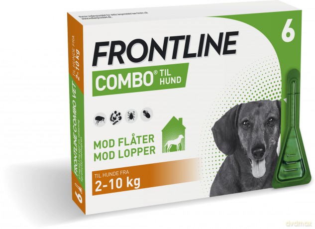 Frontline - Combo 6x0,67ml for dog 2-10 kg