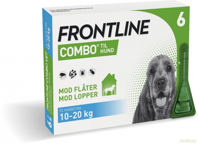 Frontline - Combo 6x1,34ml for dog 10-20 kg