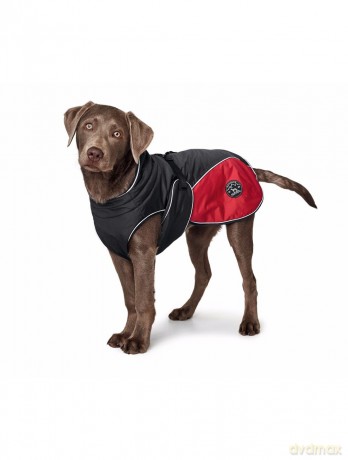 Hunter - Coat Uppsala Cozy 30 cm Anthracite/Red