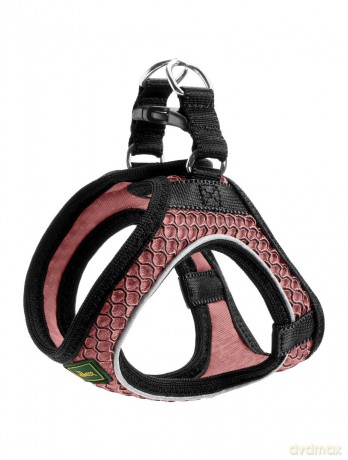 Hunter - Dog harness Hilo Comfort. M-L, rosa