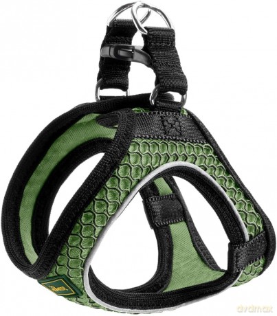 Hunter - Dog harness Hilo Comfort. S-M, green