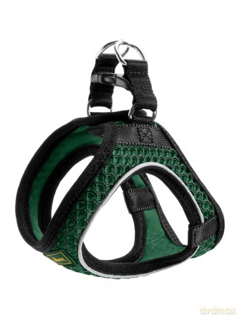 Hunter - Dog harness Hilo Comfort. XXS-XS, dark green