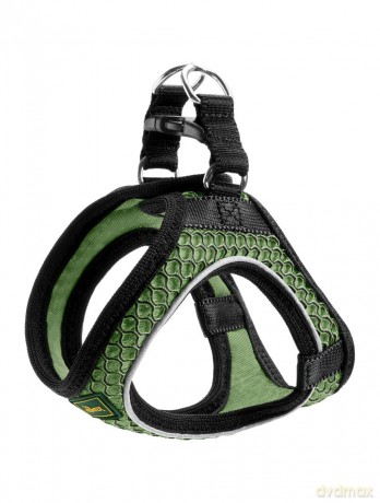 Hunter - Dog harness Hilo Comfort. XXS-XS, green