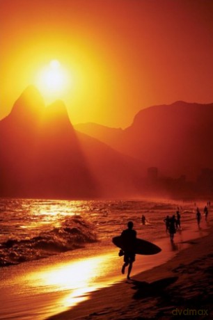 Ipanema Beach (Rio De Janeiro) [PLAKAT]