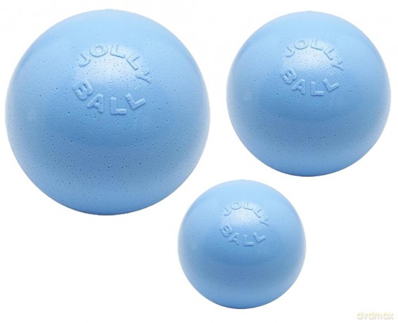 Jolly Pets - Ball Bounce-n Play 11cm Baby Blue (Blue Berry Smell)
