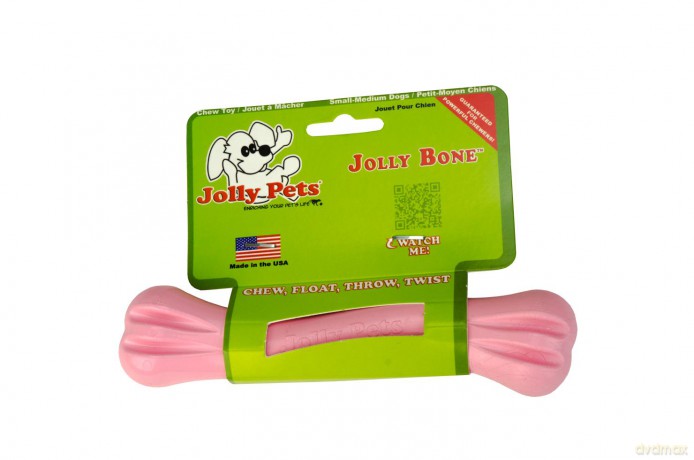 Jolly Pets - Bone TPE S/M 16cm Rose