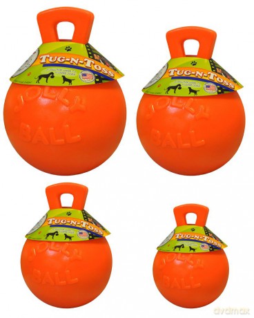 Jolly Pets - Tug-N-Toss 20cm Orange (Vanilla Smell)