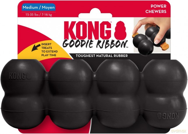 Zabawka na przysmak Kong - Extreme Goodie Ribbon Md