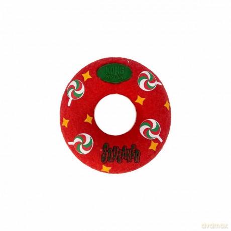 KONG - Holiday Airdog squeaker Donut M