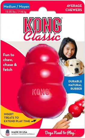 Zabawka na przysmak Kong - Kong Classic M 8,8 cm