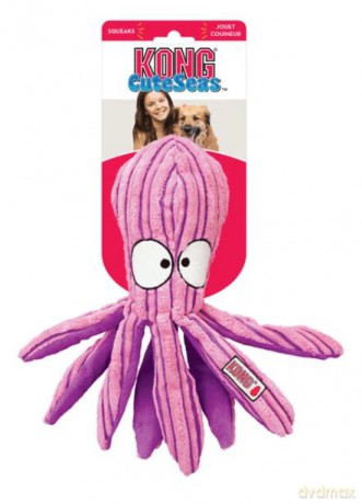 Zabawka piszcząca dla psa Kong - Kong Cuteseas Octopus Large