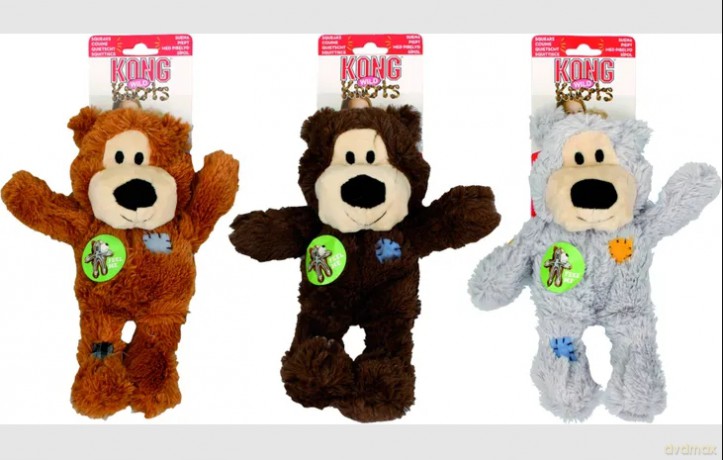 Kong - Kong Wild Knots Bears XS 11x10x5cm ass.colors