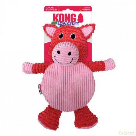Kong - Low Stuff Crackle Tummiez Pig Lg