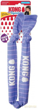 Kong - Puppy Signature Crunch Rope Double - Purple