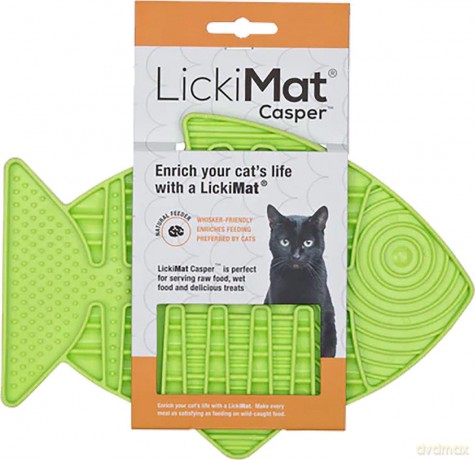 LICKIMAT - Cat CasperGreen 22X16Cm
