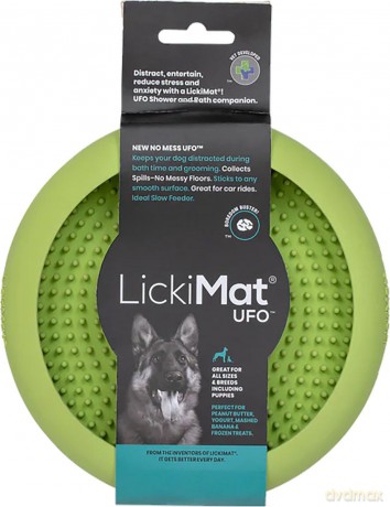 LICKIMAT - Dog Bowl Ufo Green