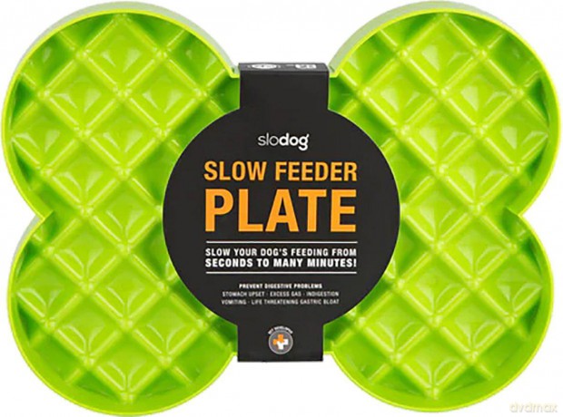 LICKIMAT - Dog Lick mat Slow Feeder Plate Green 35X26X3Cm
