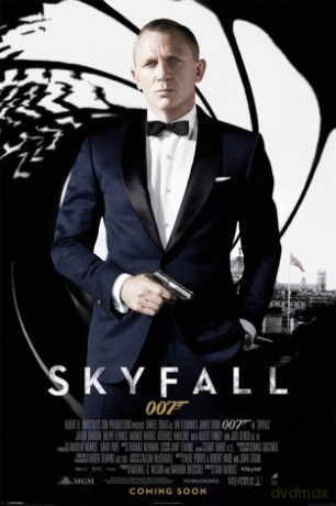 James Bond - Skyfall Okładka (Black) [PLAKAT]