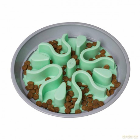 OUTWARD HOUND - Fun Feedeer Wobble Slow Bowl Mint 23X8Cm