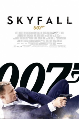 James Bond - Skyfall Okładka (White) [PLAKAT]